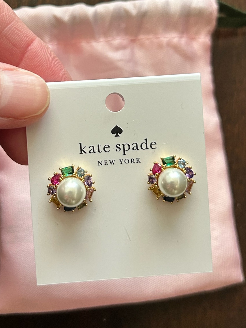 Kate Spade Candy Shop Rainbow Earrings NWT